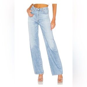 Citizens of Humanity Annina High Rise Wide Leg Organic Cotton Jean Women’s 32